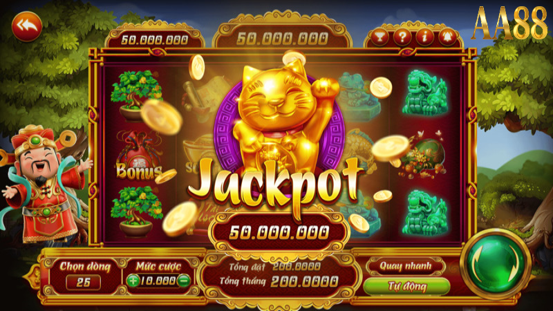 Game nỗ hũ uy tín AA88