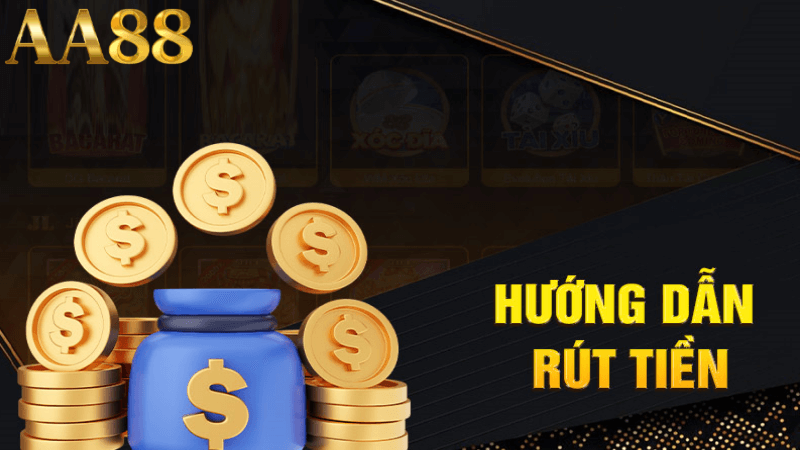 Thực hiện việc rút tiền tại aa88 casino