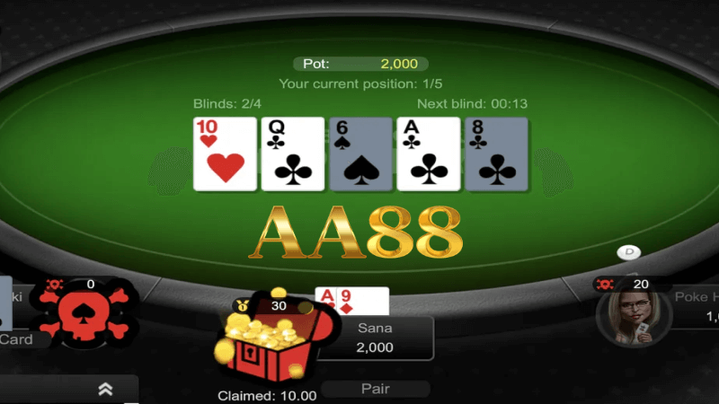 Lợi ích khi tham gia poker online tại aa88