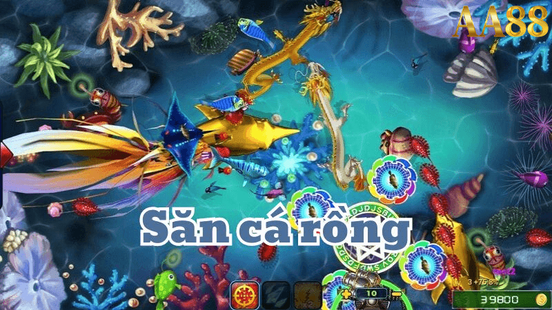 Trò chơi bắn cá rồng tại aa88
